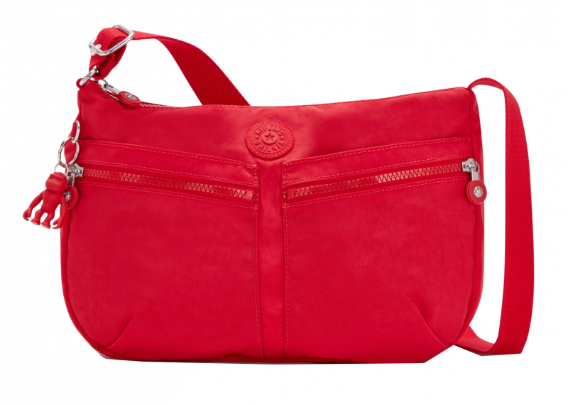 Kipling 'Izellah' Schultertasche Red Rouge