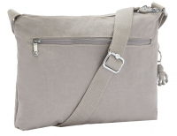 Kipling 'Alvar' Schultertasche Grey Gris