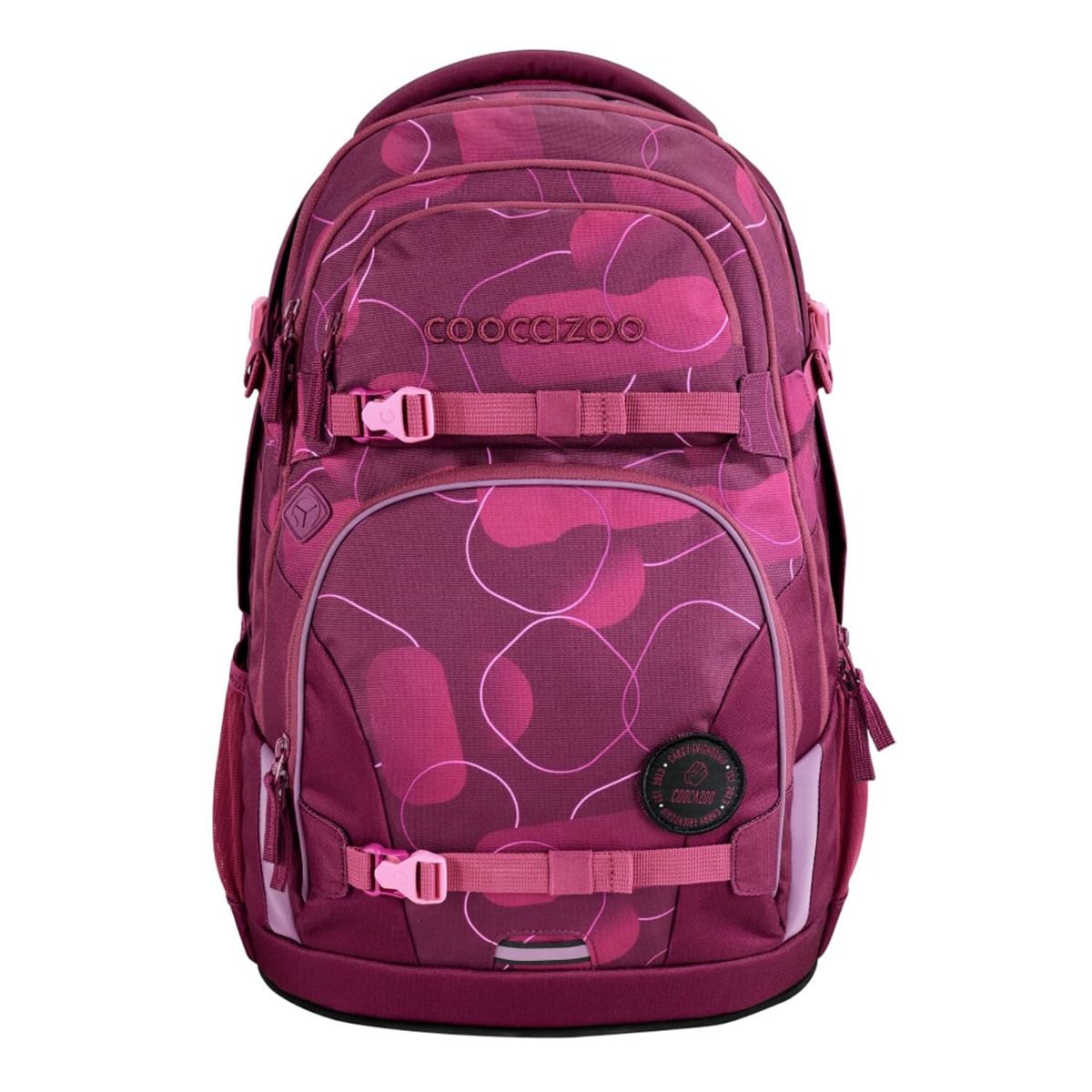 Coocazoo 'Porter' Schulrucksack 1,350kg 30l Berry Bubbles