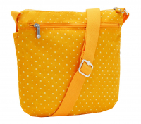 Kipling 'Arto' Schultertasche Soft Dot Yellow