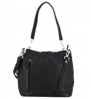 Prato 'LM Asif' Shopper glattes Rindleder black