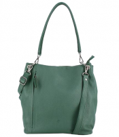 Prato 'LM Asif' Shopper glattes Rindleder green