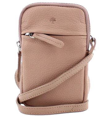 Prato 'LM Asif' Handy Umhängetasche echt Leder light rose