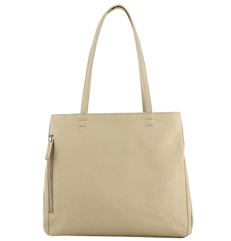 Prato 'LM Asif' Shopper echt Leder beige
