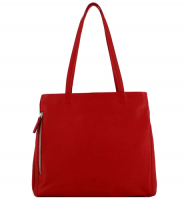Prato 'LM Asif' Shopper echt Leder rot