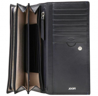 Joop 'Sofisticato 1.0 Europa' Langbörse RFID echt Leder dark blue
