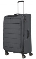 Travelite 'Skaii' 4-Rad Trolley 67cm erweiterbar 2,4kg 62/67l recycled Polyester gipfelgrau