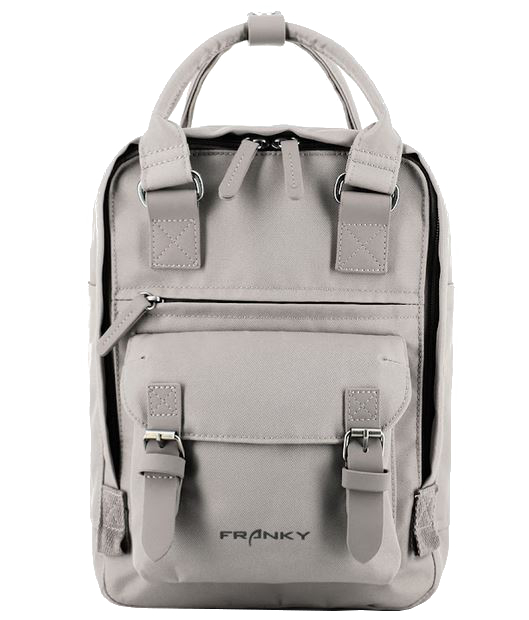 Franky Rucksack 8l Polyester light grey