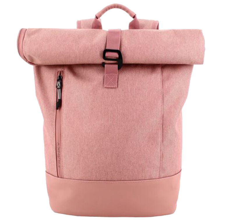 Franky Business-Rucksack mit Laptopfach erweiterbar 13 l Polyester rose