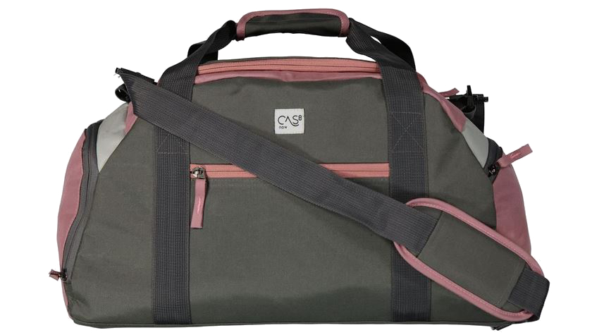 CAS8 Sport/ Reisetasche Gewebe aufsteckbar antra-rose