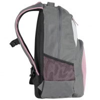 CAS8 Rucksack mit Laptopfach grau-rose 