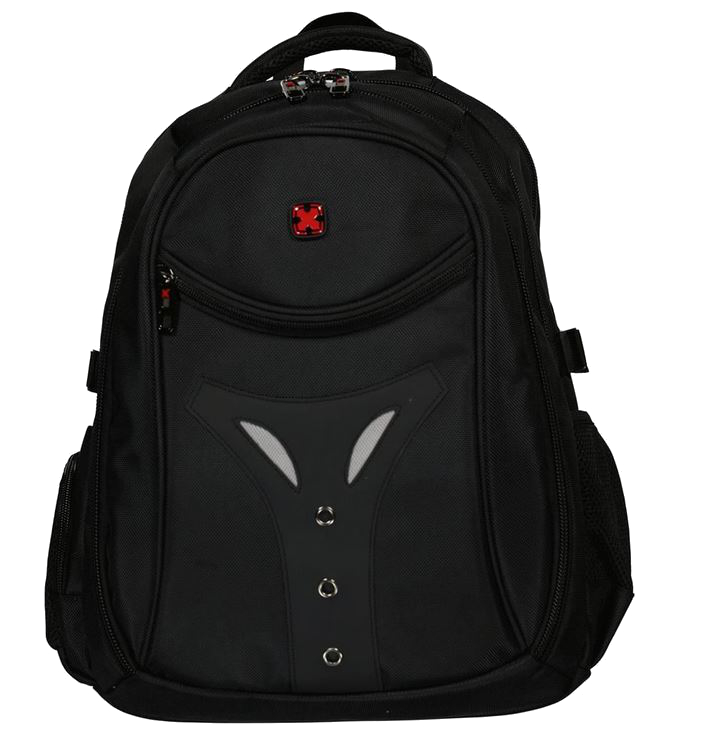 TravelN Meet Business Rucksack mit Laptopfach aus Spinnstoff schwarz