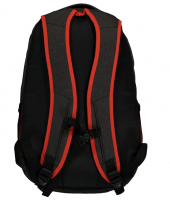 Cas8 Rucksack mit Laptopfach aus Spinnstoff antra-orange