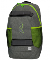 Cas8 Rucksack aus Spinnstoff grau-grün