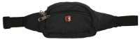 New Bags Business Gürteltasche aus Spinnstoff schwarz