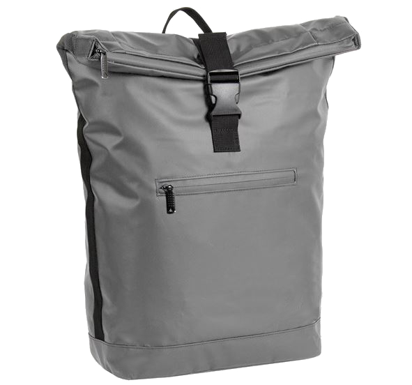 Like it a lot 'Carbon' Rucksack und Fahrradtasche aus Planenmaterial 30x12x43 cm antra