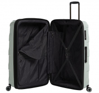 Stratic 'Straw Plus' 4-Radtrolley erweiterbar 76cm 4,15kg 105-120l PPmitStroh mint