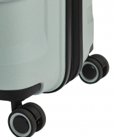 Stratic 'Straw Plus' 4-Radtrolley erweiterbar 76cm 4,15kg 105-120l PPmitStroh mint