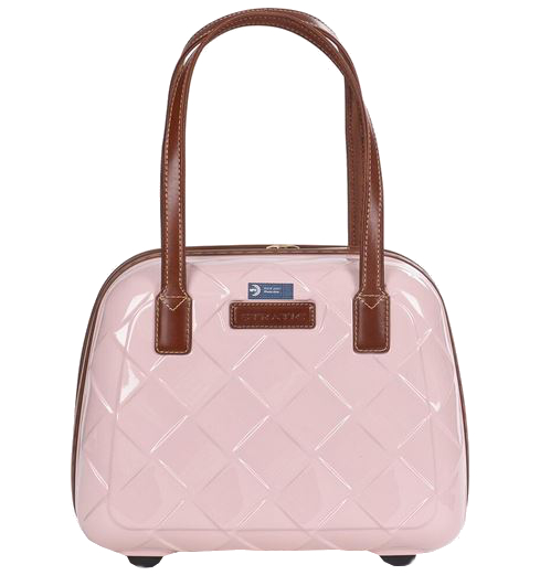 Stratic 'Leather&More' Beautycase rose