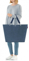 Reisenthel 'shopper XL' Einkaufstasche groß 35l twist blue