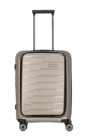 Travelite 'Air Base' 4-Rad Trolley S mit Vortasche 55cm 2,6kg 43L Champagner