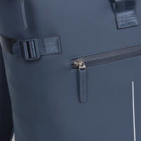 New Rebels 'William' Rucksack mit Laptopfach aufsteckbar 17L navy