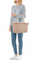 Reisenthel 'Carrybag frame' Einkaufskorb 22l twist coffee