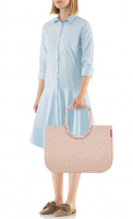 Reisenthel  'Loopshopper L' mit Alugriffen Twist Coffee