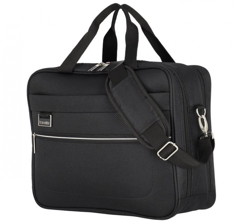 Travelite 'Miigo' Bordtasche aufsteckbar 16l 0,8kg nachtschwarz