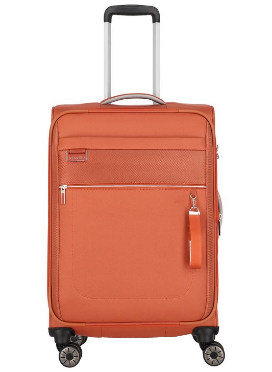 Travelite 'Miigo' 4-Rad Trolley erweiterbar 67cm 3,0kg 61-66l safran