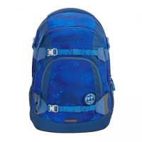 Coocazoo 'Mate' Schulrucksack mit Seitentaschen 1,250kg 30l blue Wawe