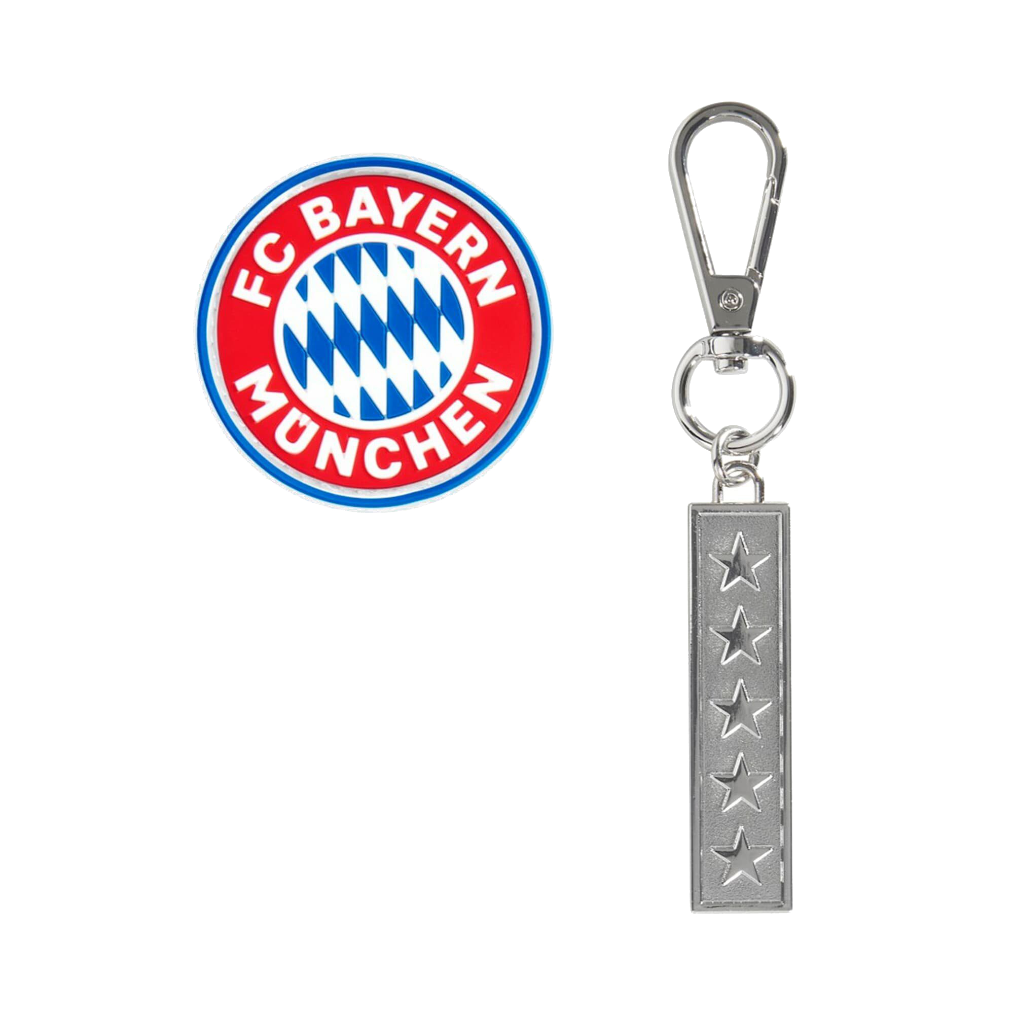 Coocazoo 'Rekordmeister' FC Bayern Ltd.Editions Colour up Anhänger/Klett-Patch für Rucksack 