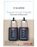 Travelite Kofferschloss mit TSA 2stk schwarz