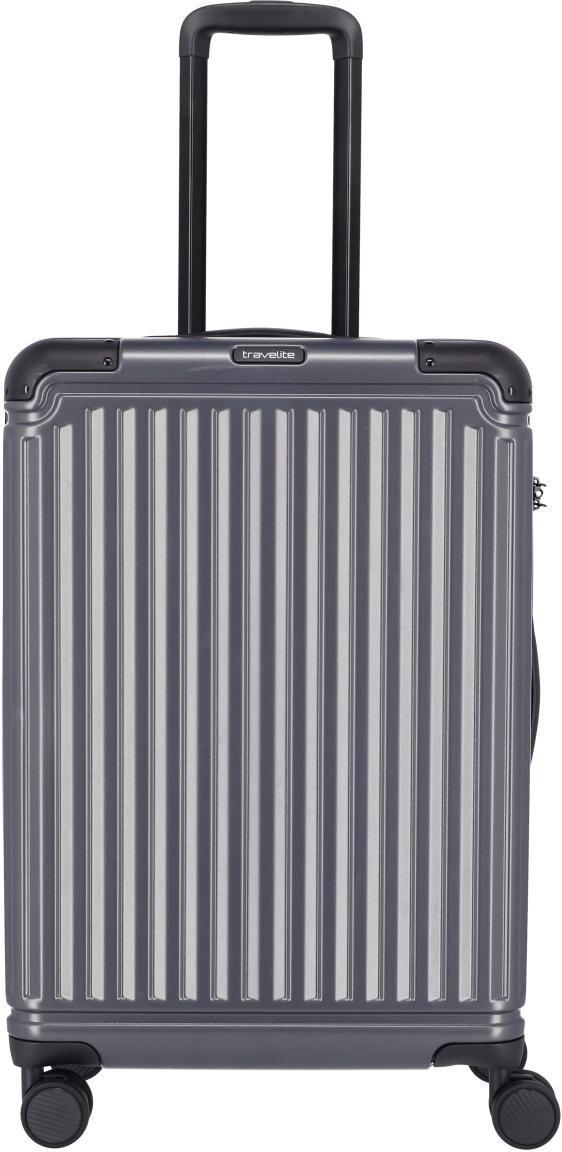 Travelite 'Cruise' 4-Rad Trolley M mit TSA 67cm 3,6kg 65l anthrazit