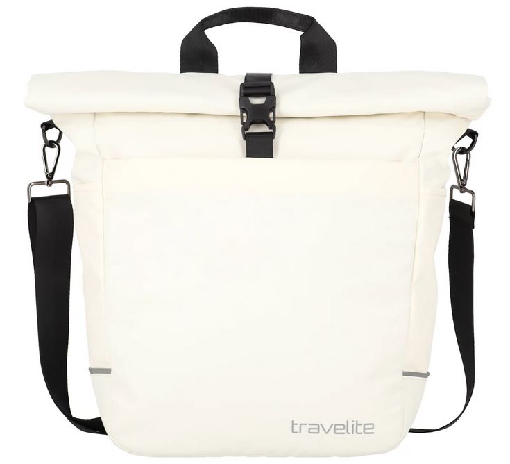 Travelite 'Basics' Fahrradtasche zum Umhängen 0,8kg 14l weiß