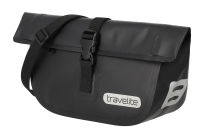 Travelite 'Basics' Fahrrad-Lenkertasche mit Umhängeriemen 0,4kg 5l schwarz