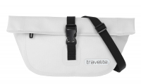 Travelite 'Basics' Fahrrad-Lenkertasche mit Umhängeriemen 0,4kg 5l weiß