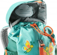 Deuter 'Schmusebär' Kinderrucksack  8l 290g dustblue alpinegreen