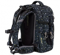 Wave 'Infinity' Schulrucksack 30L 1040g black and yello dots