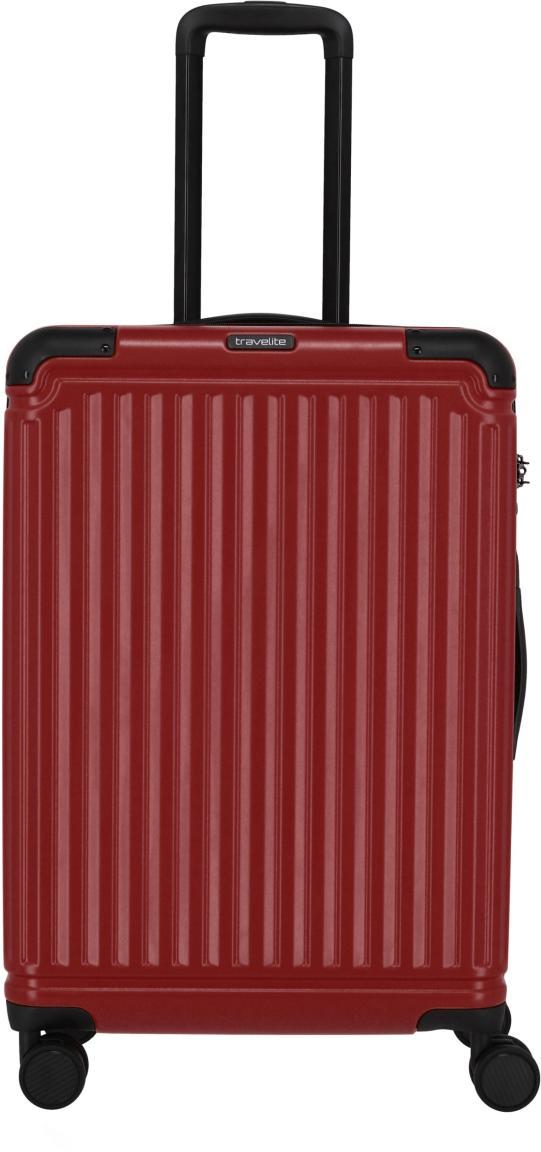 Travelite 'Cruise' 4-Rad Trolley M mit TSA 67cm 3,6kg 65l bordeaux