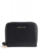 Maison Heroïne 'Zoe Medium' Geldbörse echt Rindleder schwarz/gold