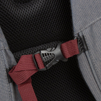 New Rebels 'Andes' Rucksack mit Vortaschen grau