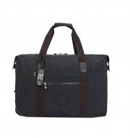 Kipling 'Art on Wheels M' Medium wheeled carry-on black noir