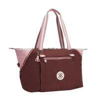 Kipling 'Wellness Art M' Damentasche Mahogany