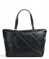 Maison Heroïne 'Livia Shopper M' Shoppertasche echt Rindleder schwarz/gold