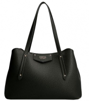 Guess 'Eco Brenton Girlfriend Satchel' Damentasche Syntetik schwarz
