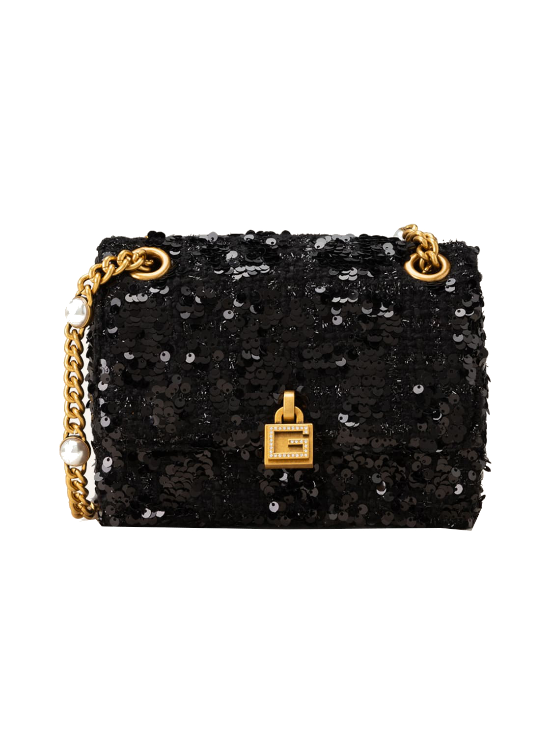 Guess 'Flap' Abendtasche Syntetik black 