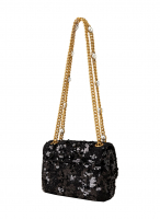 Guess 'Flap' Abendtasche Syntetik black 