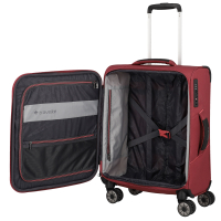 Travelite 'Skaii' 4-Rollen Trolley 55cm 1,9kg 36l Polyester abendrot