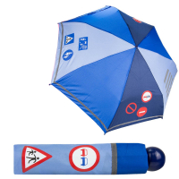 Dr. Neuser Kinder Schultaschenschirm blau